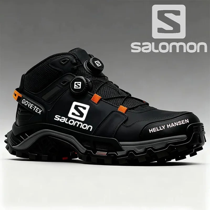 Chaussures de travail Salomon imperméables et résistantes aux perforations pour hommeLaisser un avis client