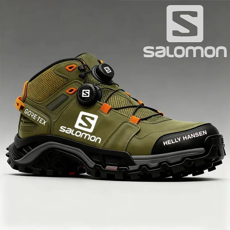 Chaussures de travail Salomon imperméables et résistantes aux perforations pour hommeLaisser un avis client